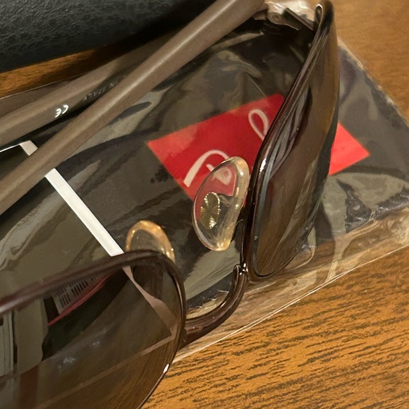 Ray-Ban RB3142 014/6E 59-18 Oval/ Square 59 mm B15 Sunglasses— brown lenses. main image 7